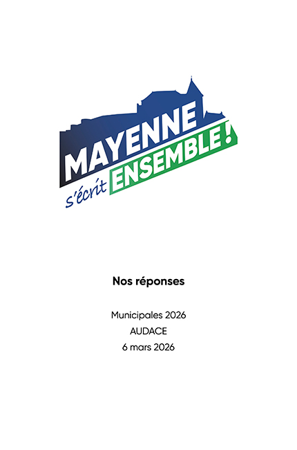 Mayenne s'écrit Ensemble, notre politique de Santé pour Mayenne